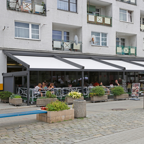 tyger VÄGG MASSIV PERGOLA