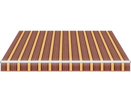 Markis för uteplats vit