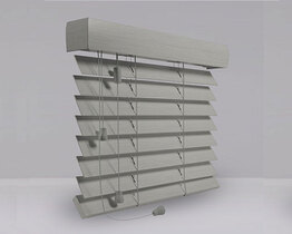 Träpersienner i sand