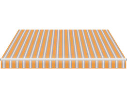 Markis för uteplats vit