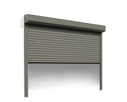 Fjärrstyrd rullport för garage