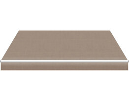 Markis för uteplats vit