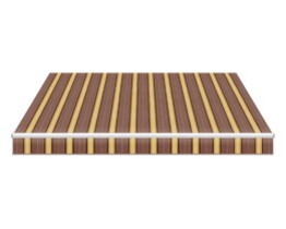 Kommersiella elektriska utfällbara markiser