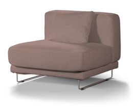 Överdrag till fast soffa, 1-sits, Backösand