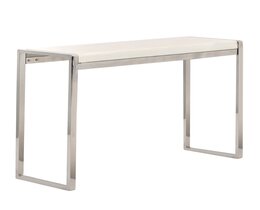 Konsolbord Chianti marmor elfenbensvit 120x40x80cm