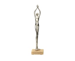 Dekoration Silver Woman II vis. 52 cm