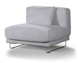 Överdrag till fast soffa, 1-sits, Backösand