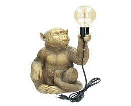 Bordlampa Guld Apa 36cm