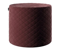 Quiltad puff med fat