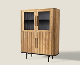 Vitrinskåp Arco 113x46x181 cm