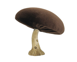 Dekoracja Sammetssvamp 12 cm brun