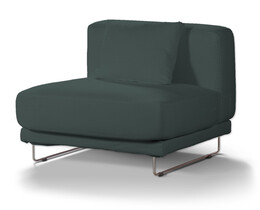Överdrag till fast soffa, 1-sits, Backösand