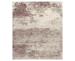 Dywan Softness silver/vinröd 120x170cm