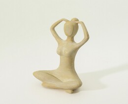 Figurka joginki Asana III 6x6x10 cm