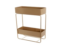 Växtställ/barskåp Wiggo guld 61x25x91cm