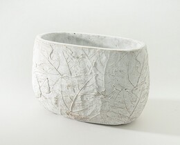 Täckkruka till blomkruka Leaf II 25x14x21 cm