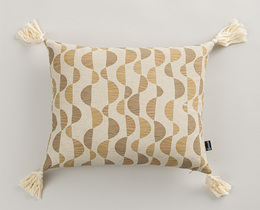 Kuddfodral till kudde Retro Flow Tassel 45x45 cm