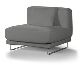 Överdrag till fast soffa, 1-sits, Backösand