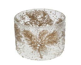 Świecznik Twig II ⌀15 cm guld