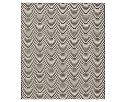 Dywan Jersey Hem beige/svart 120x170cm