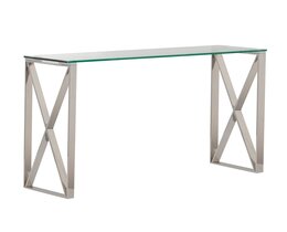 Konsolbord Senso silver 120x40x80cm