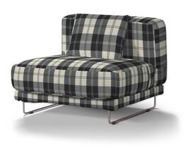 Överdrag till fast soffa, 1-sits, Backösand