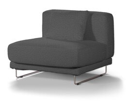 Överdrag till fast soffa, 1-sits, Backösand
