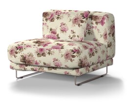 Överdrag till fast soffa, 1-sits, Backösand