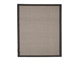 Dywan Modern Geometrisk svart/sand 160x230cm