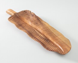 Patera Träblad 60x18 cm