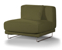 Överdrag till fast soffa, 1-sits, Backösand