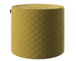 Quiltad puff med fat
