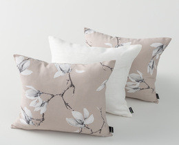 Kuddfodral 3-pack Blommor 14