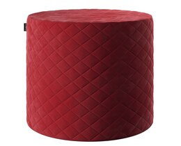 Quiltad puff med fat