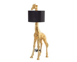 Golvlampa Guld Giraff 171cm