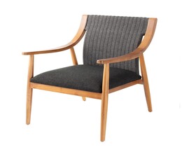 Fåtölj Kulrang 62x70x83cm