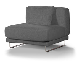 Överdrag till fast soffa, 1-sits, Backösand