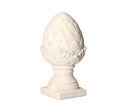 Dekoracja Kon 32cm vit