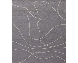 Dywan Velvet 160x230cm beige/mörkgrå