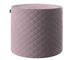 Quiltad puff med fat