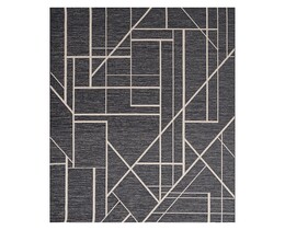 Dywan Velvet beige/petrolblå 160x230cm