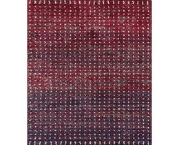 Dywan Royal körsbärsröd/marinblå 160x230cm