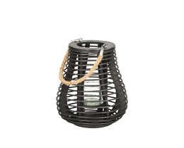 Lampion Vela 33cm svart
