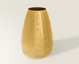 Wazon Yuli 32cm guld