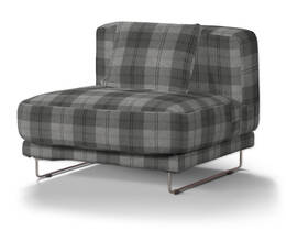 Överdrag till fast soffa, 1-sits, Backösand