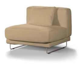 Överdrag till fast soffa, 1-sits, Backösand