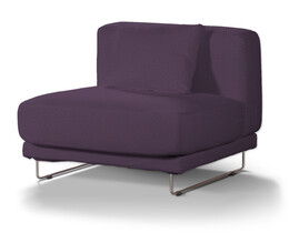Överdrag till fast soffa, 1-sits, Backösand