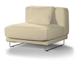 Överdrag till fast soffa, 1-sits, Backösand