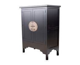 Garderobsskänk Modern 104x56x170cm svart