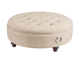 Rund puff Babette